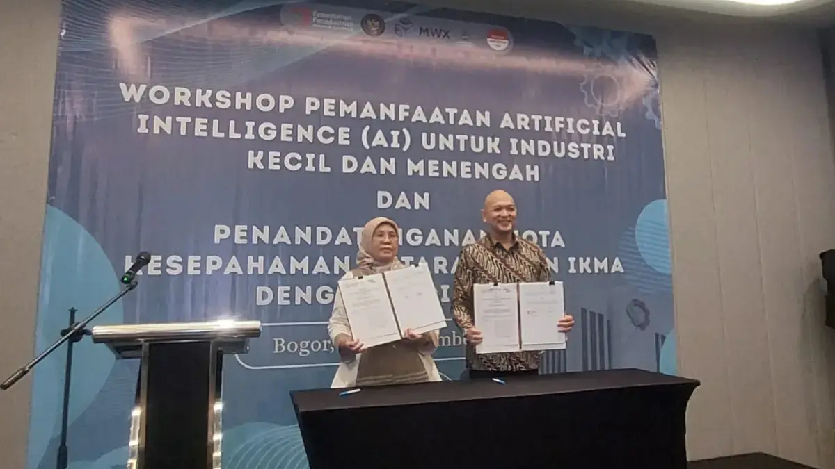 Ditjen IKMA Gandeng MWX Dorong Pemanfaatan AI Bagi Pelaku Industri Kecil dan Menengah 