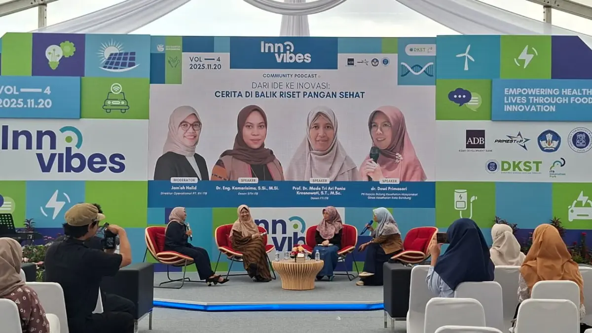 ITB Gelar INNOVIBES Vol. 4, Perkuat Ekosistem Inovasi Pangan dan Kesehatan Nasional