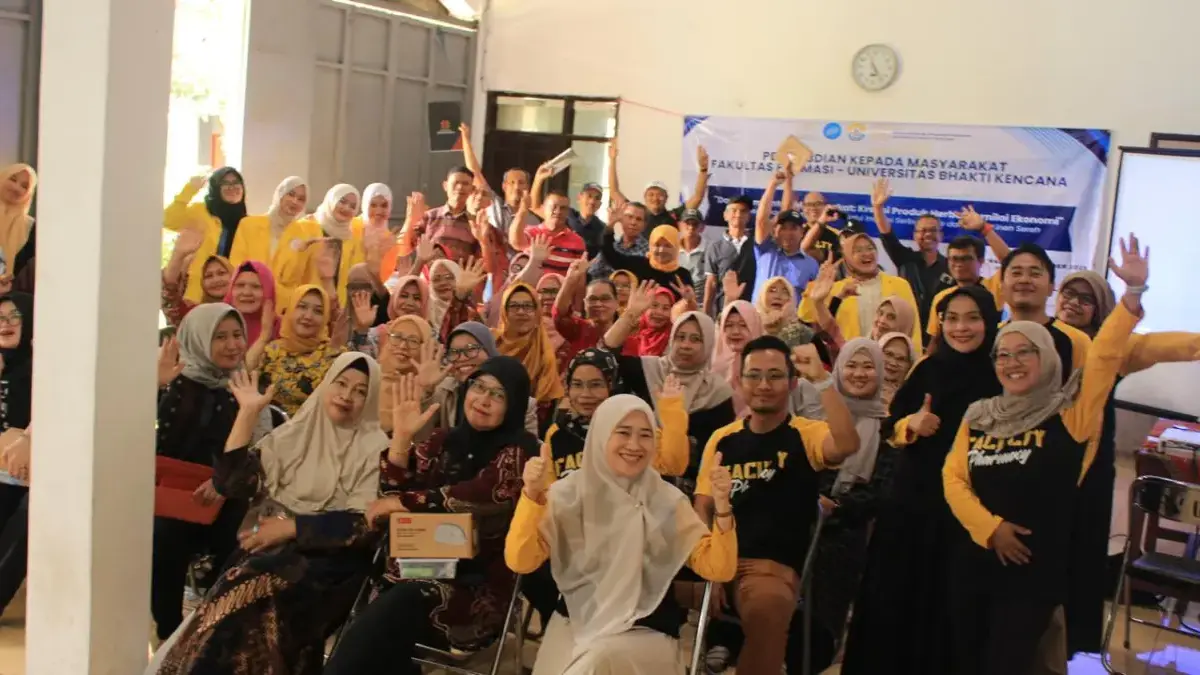 Dari Taman Toga ke Cangkir Sehat: Inovasi Minuman Granul Jahe untuk Masyarakat Cipadung Panyileukan. (foto: