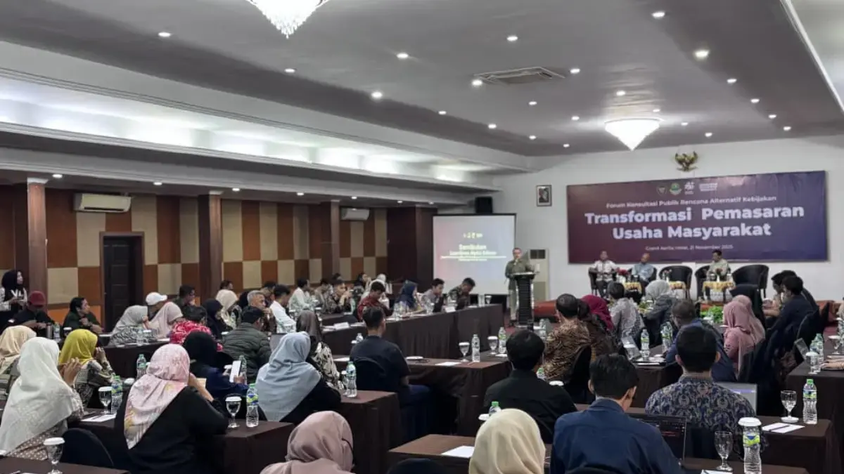 Forum Konsultasi Publik Transformasi Pemasaran Usaha Masyarakat