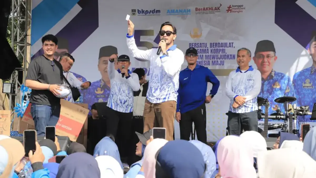 Perayaan HUT Korpri Bandung Barat Dorong ASN Cintai Produk Lokal