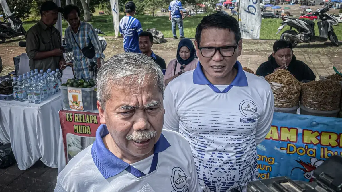 Wabup Bandung Barat, Asep Ismail saat ditemui di Ngamprah