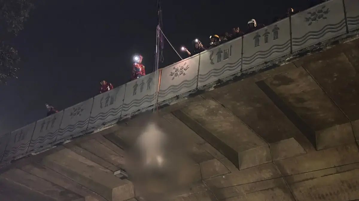 Pria Tanpa Identitas Ditemukan Tewas Gantung Diri di Flyover Pasupati, Saksi Sempat Lihat Hendak Terjun Korban bunuh diri di jembatan Pasupati Bandung