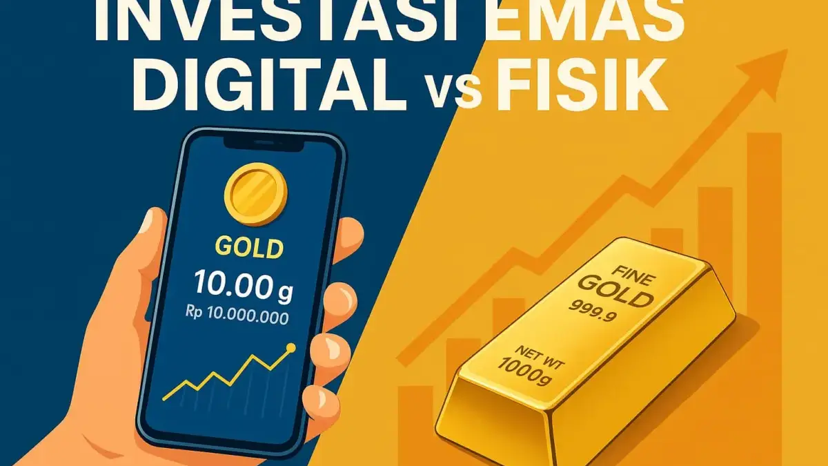 Investasi Emas Digital vs Fisik: Pilih yang Mana? Ini Tabel Perbandingan yang Harus Diketahui!
