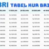 Cek Simulasi Pinjaman Rp50 Juta Modal Usaha KUR BRI 2025, Cicilan Ringan Rp140 Ribuan dan Cara Ajukan Online!