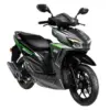 Kawasaki Brusky 125 terbaru warna Glorious Black.