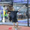 Aksi para peserta di lapangan Padel for Hope 2025 menampilkan semangat dan energi positif.