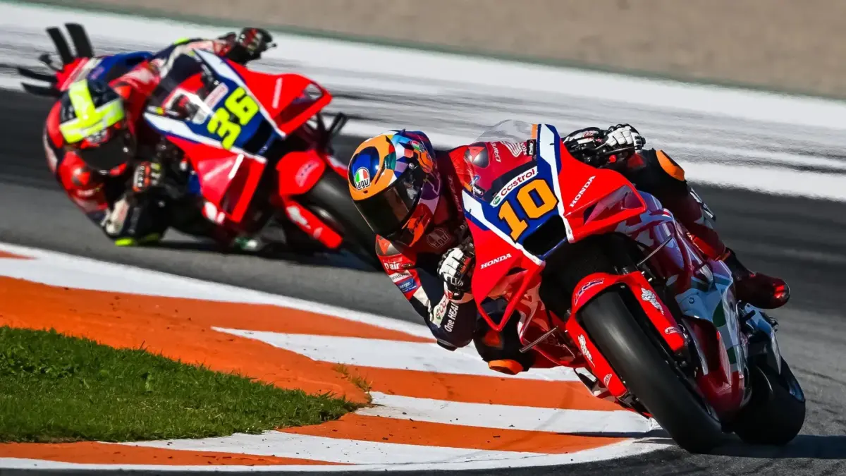 Pebalap Honda MotoGP.