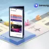Aplikasi Samsung Wallet.