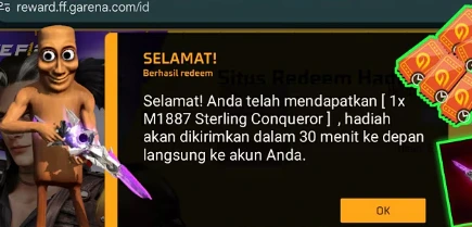 Kumpulan Kode Redeem FF 25 November 2025: Klaim Diamond & Skin Gratis