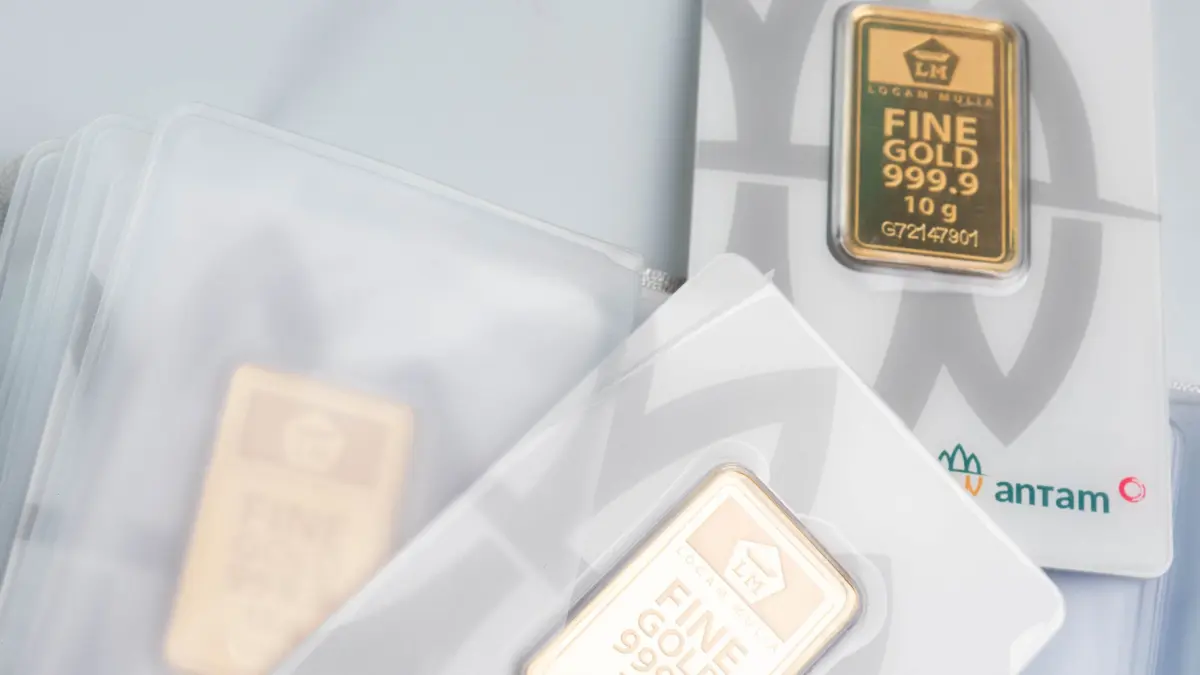 Update Harga Emas Antam: Naik Sedikit ke Rp2,398 Juta/Gram Update Harga Emas Antam: Naik Sedikit ke Rp2,398 Juta/Gram