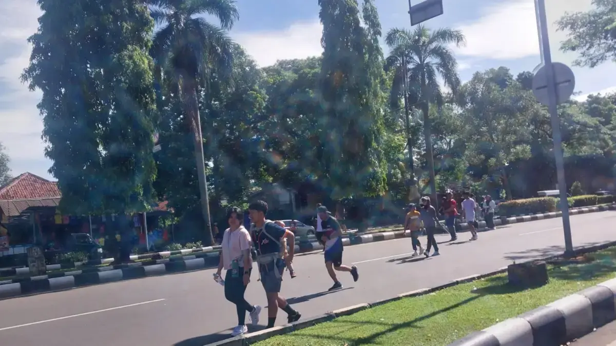 Situasi CFD di Jalan Tegar Beriman, Kabupaten Bogor