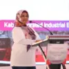 TelkomGroup Jadikan Batam Sebagai Pusat Hyperscale Data Center Berbasis AI Melalui NeutraDC Nxera Batam Direktur Utama Telkom Dian Siswarini saat sesi Press Conference pada acara Topping Off Hyperscale Data Center
