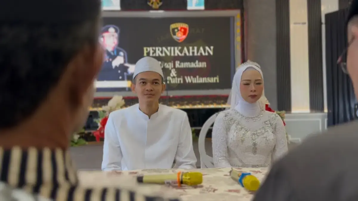 Sah! Kapolres Ciamis AKBP Hidayatullah Nikahkan Pasangan Pembuang Bayi