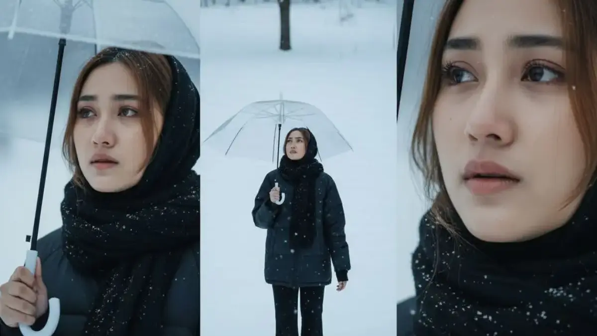 Cara edit foto di musim salju dengan AI