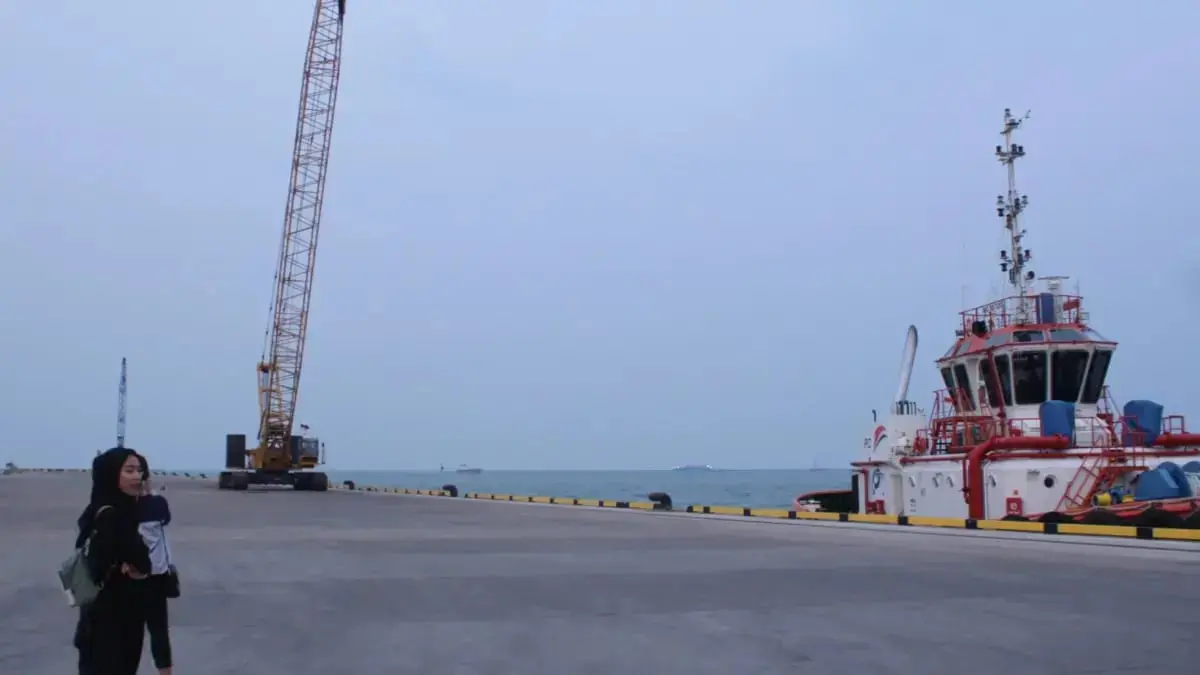 Pemprov Jabar Sodorkan 104 Proyek Strategis, Targetkan Investasi Rp186 Triliun Pelabuhan Patimban jadi salah satu sarana penopang ekonomi Jabar. Khususnya wilayah Rebana. (son)