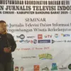 Aep Sopandi, jurnalis BTV, terpilih sebagai Ketua IJTI Korda Cimahi–Bandung Barat periode 2025–2028