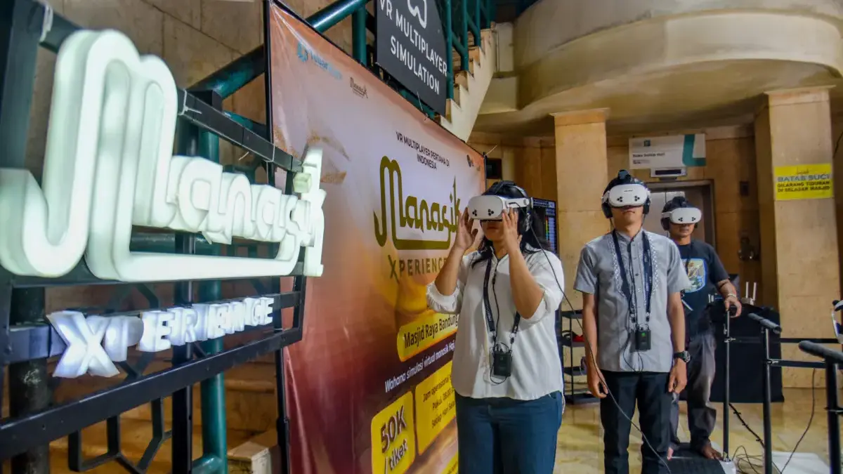 Wahana Manasik Haji Virtual Hadir di Bandung, Jadi Obat Rindu Bagi Umat Muslim yang Ingin ke Tanah Suci Wahana Manasik Haji Virtual Hadir di Bandung, Jadi Obat Rindu Bagi Umat Muslim yang Ingin ke Tanah Suci