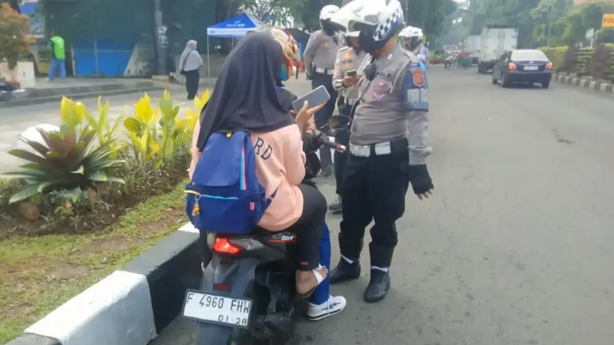 Operasi Zebra Lodaya 2025 di Bogor Kota, Satlantas Kerahkan 65 Personel dengan Patroli Mobile