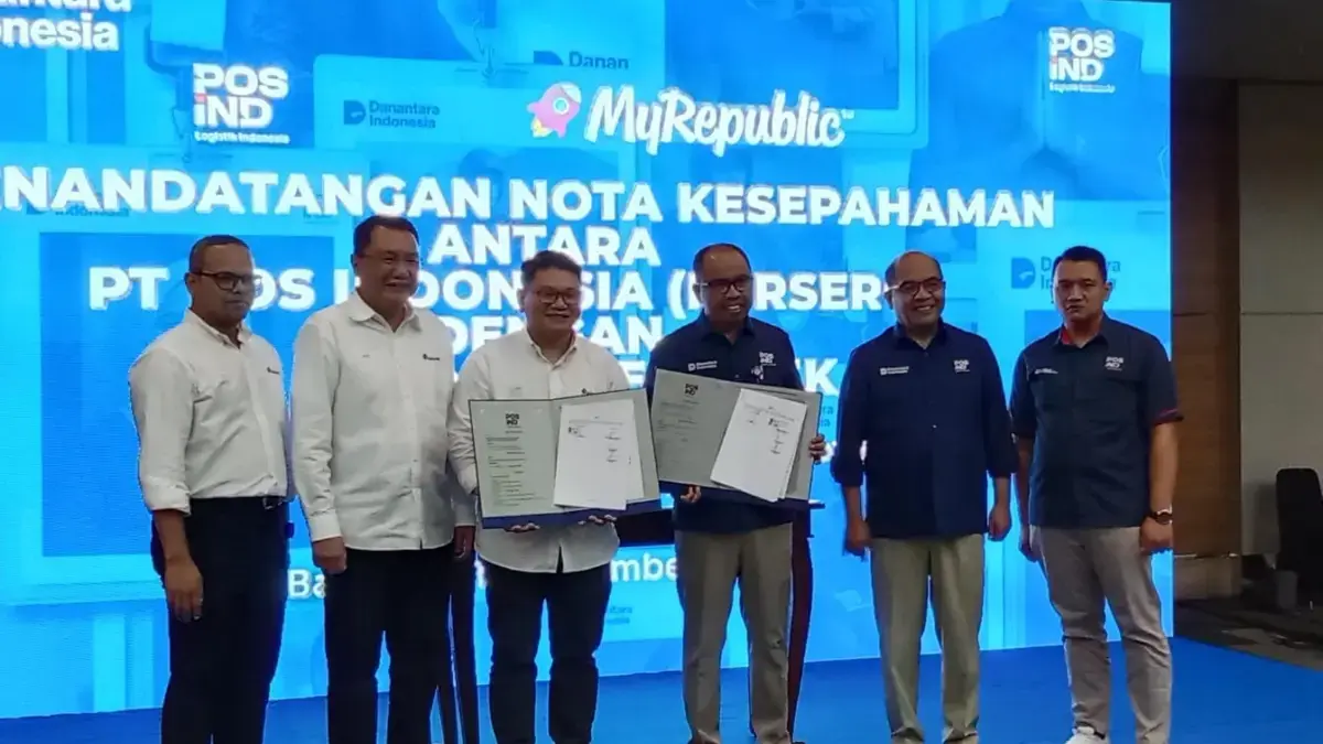 MyRepublic Gandeng PT Pos Indonesia untuk Percepat Ekspansi Layanan FWA di Luar Jawa MyRepublic Gandeng PT Pos Indonesia untuk Percepat Ekspansi Layanan FWA di Luar Jawa