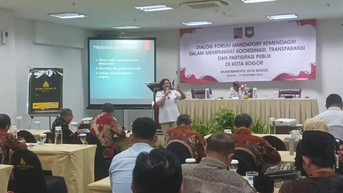 Wawalkot Jenal Mutaqin Tekankan Penguatan Pembinaan Forum Kemasyarakatan di Kota Bogor 