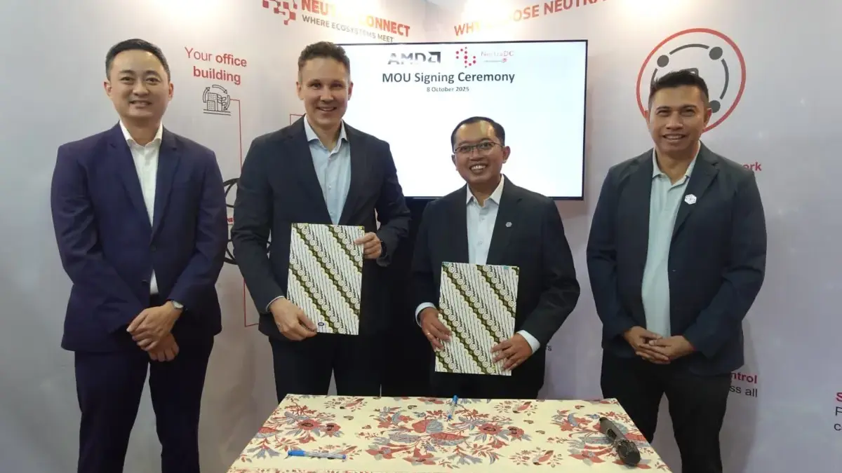Perusahaan Data Center NeutraDC Jalin Kerja Sama dengan AMD Perkuat Infrastruktur AI di Asia Tenggara