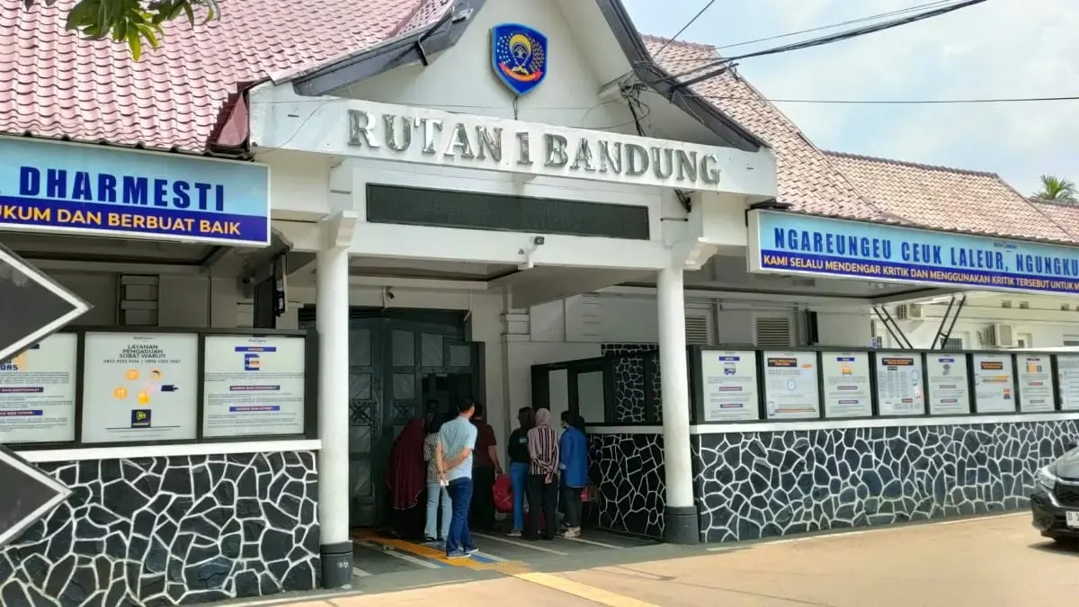 Wanita Ini Nekat Selundupkan Narkoba di Pembalut, Seketika Ditangkap Petugas Rutan Bandung! Dok. Rutan Kelas I Bandung atau Kebonwaru. Foto. Sandi Nugraha/Jabar Ekspres