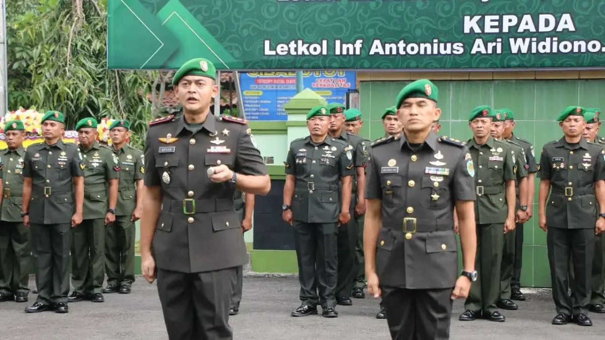 Tongkat Komando Kodim Ciamis Resmi Berganti Tangan, Danrem 062/TN: Terima Kasih Letkol Afid