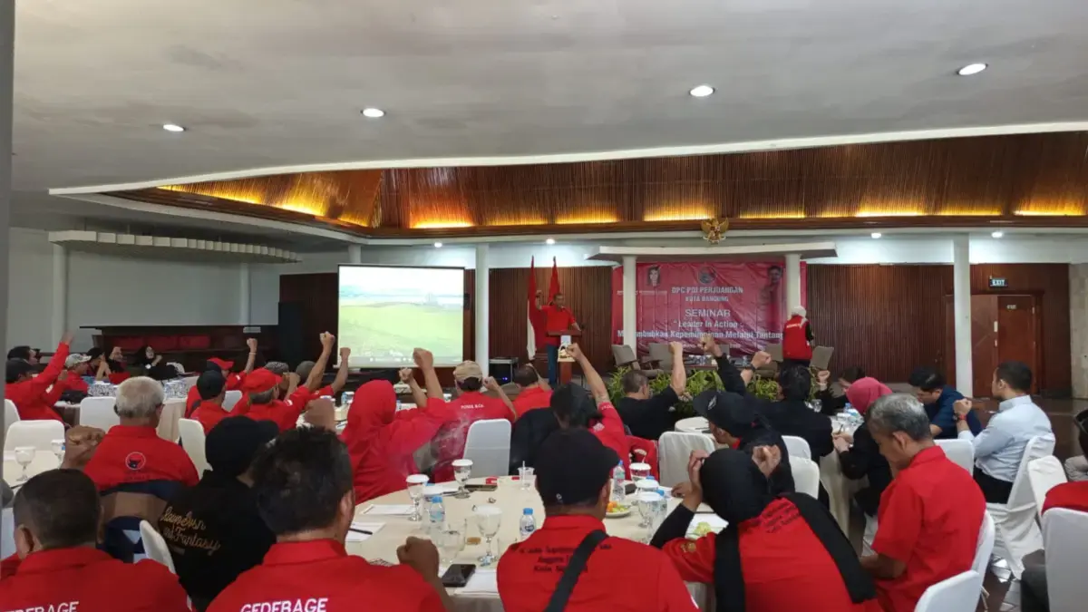 PDIP Kota Bandung Rapatkan Barisan, Dorong Anak Muda Terlibat dalam Struktur