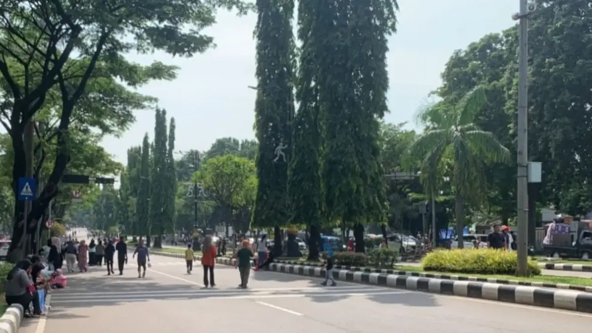 Pelaksanaan kegiatan Car Free Day (CFD) di Kabupaten Bogor