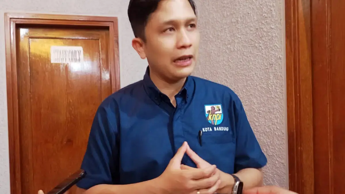 Ketua KNPI Kota Bandung, Bena Aji Satria. (son)