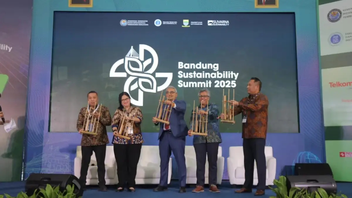 penyelenggaraan perdana Bandung Sustainability Summit (BSS) 2025, yang resmi dibuka pada Kamis (6/11) di Aula