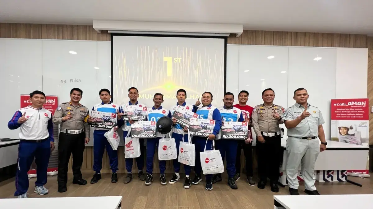 Tingkatkan Skill dan Etika Berkendara, DAM Gelar #Cari_Aman Skill Competition 2025 Para pemenang #Cari_Aman Skill Competition 2025