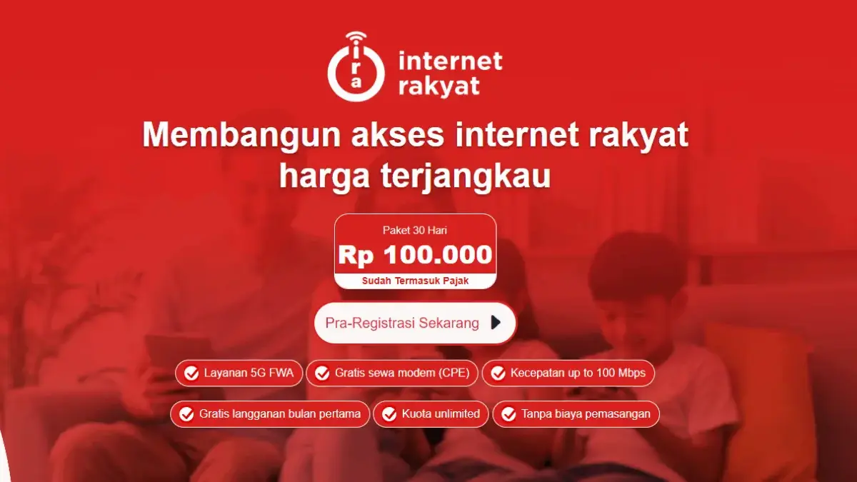 Kapan Pemberitahuan Hasil Pra Registrasi Internet Rakyat Diumumkan? Ini Informasinya