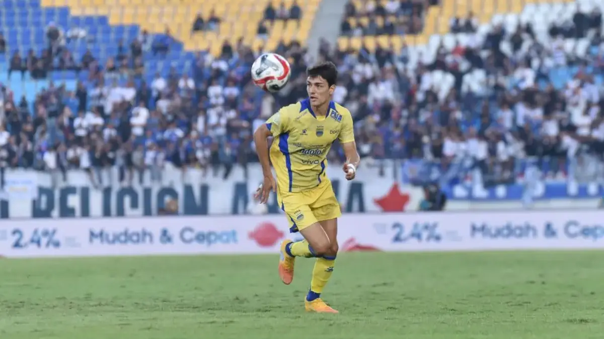 Federico Barba bek Persib Bandung.
