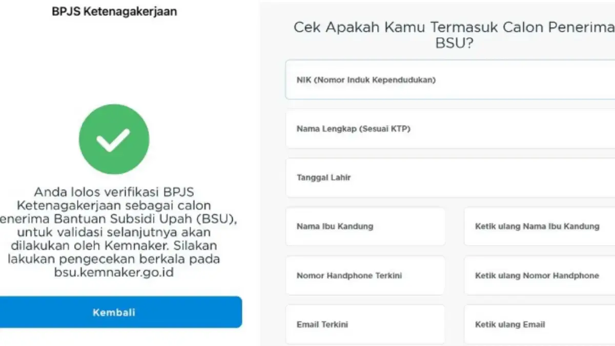 BSU BPJS Ketenagakerjaan Rp600 Ribu Cair November 2025, Ini Syarat Terbarunya bagi Karyawan
