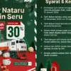Diskon 30 persen tiket kereta KAI