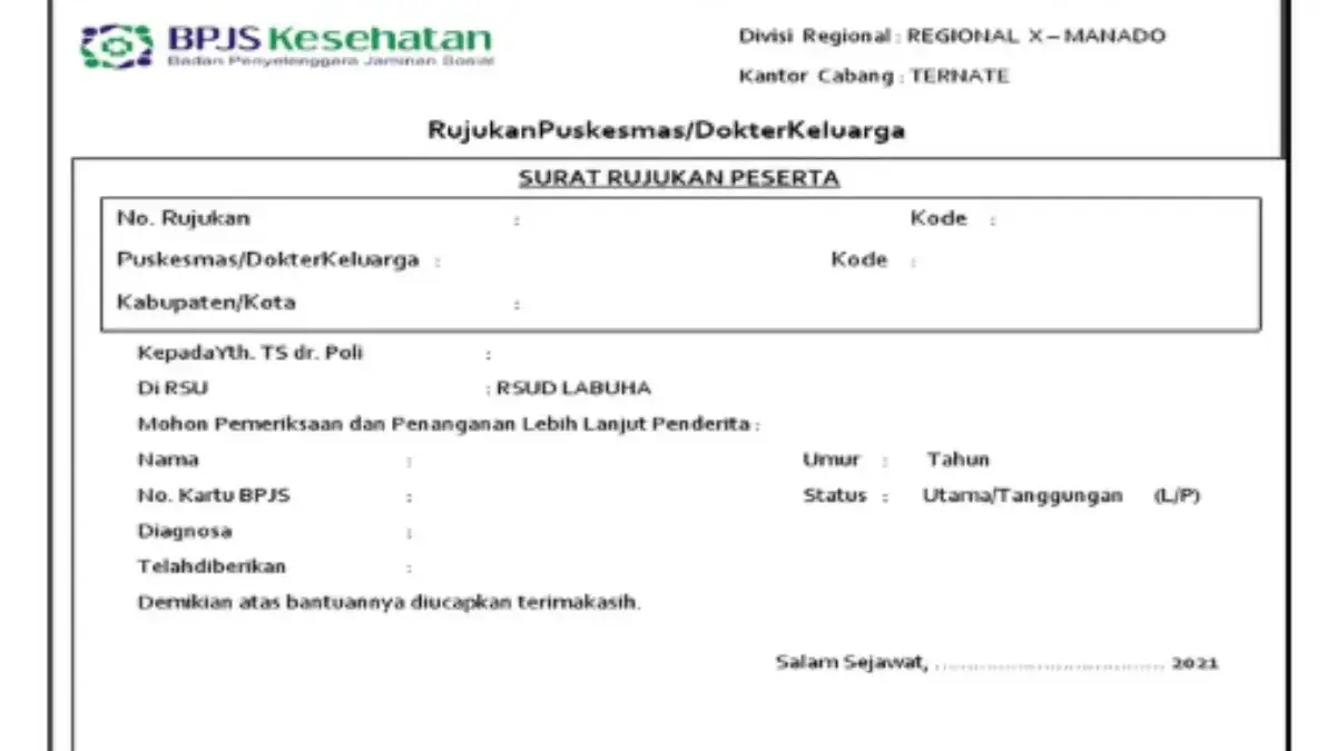Sistem Rujukan BPJS Kesehatan Tidak Lagi Berjenjang, Pasien Bisa Langsung ke RS Utama