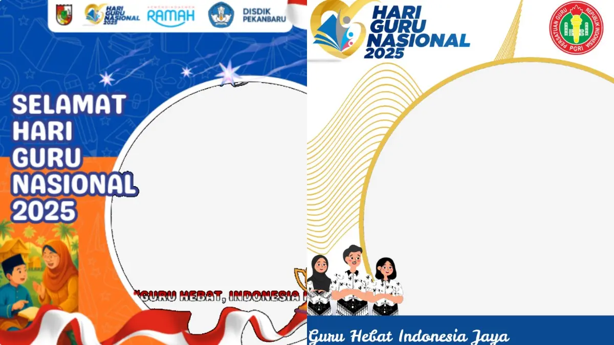 25 Link Twibbon Selamat Hari Guru Nasional 2025: Kreatif Cocok Dibagikan di Medsos