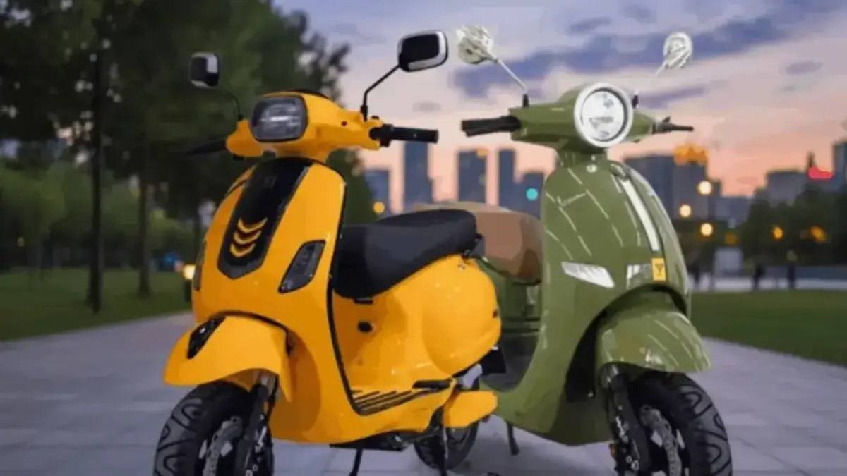 Motor listrik mirip Vespa