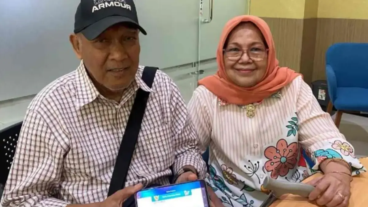 Asril Sarudin (72), pensiunan karyawan BUMN yang mengaku puas dengan layanan JKN BPJS Kesehatan