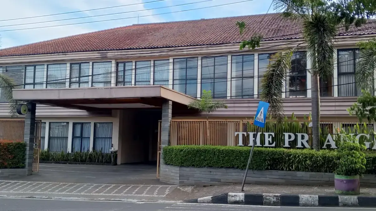 Salah satu hotel di Kabupaten Ciamis masih sepi, Rabu (17/12/2025). Meski libur Nataru kurang dari dua pekan l