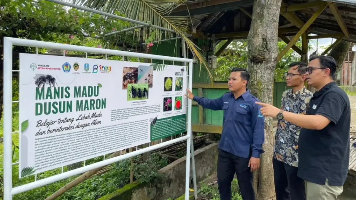 Pemberdayaan Petani Madu di Dusun Maron Madiun sebagai salah satu peserta Astra Honda SDGs Future Leaders 2025