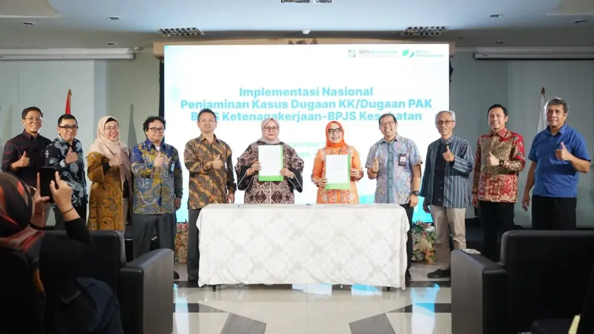Integrasi sistem antara BPJS Kesehatan dan BPJS Ketenagakerjaan melalui Go Live Implementasi Nasional penjami