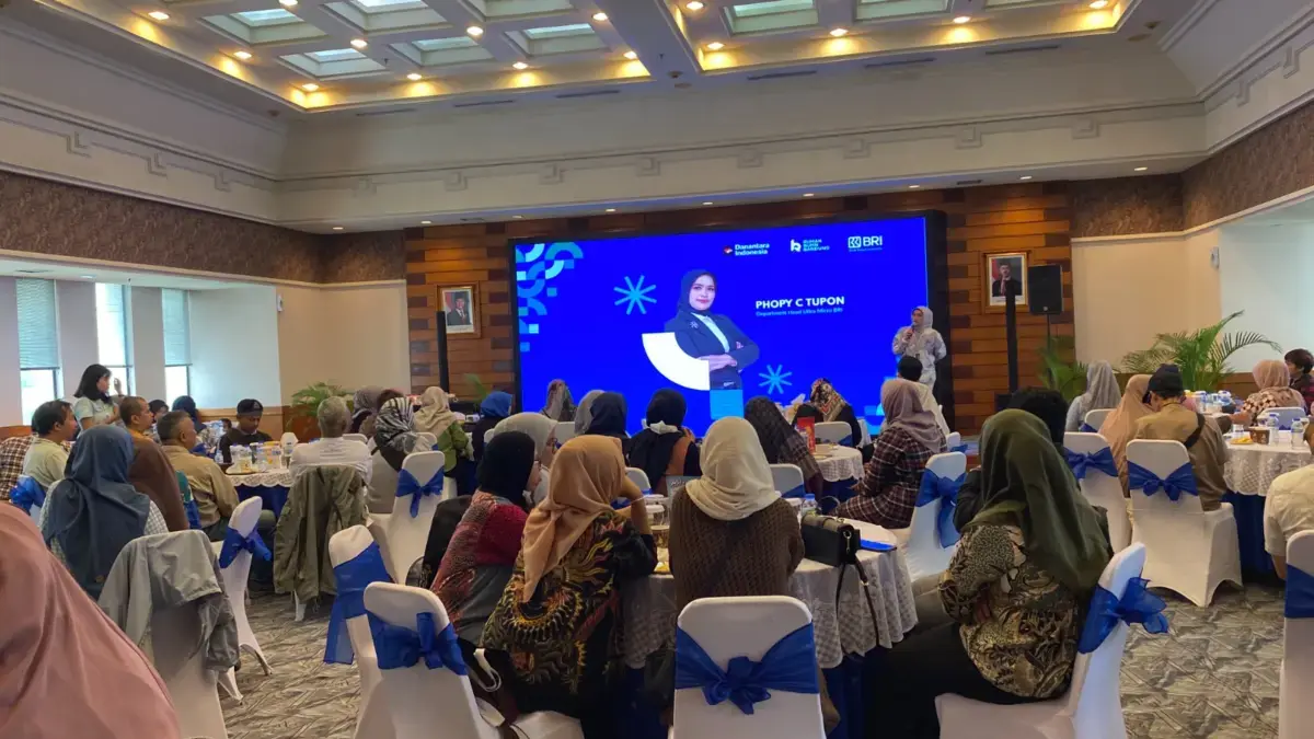 Program pelatihan “BRINSPIRING – UMKM Naik Kelas: From Local to Global.” yang digelar BRI Region 9.