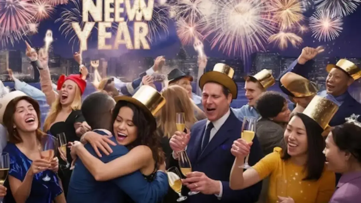 ILUSTRASI perayaan tahun baru yang dilarang dalam Islam. (freepik)