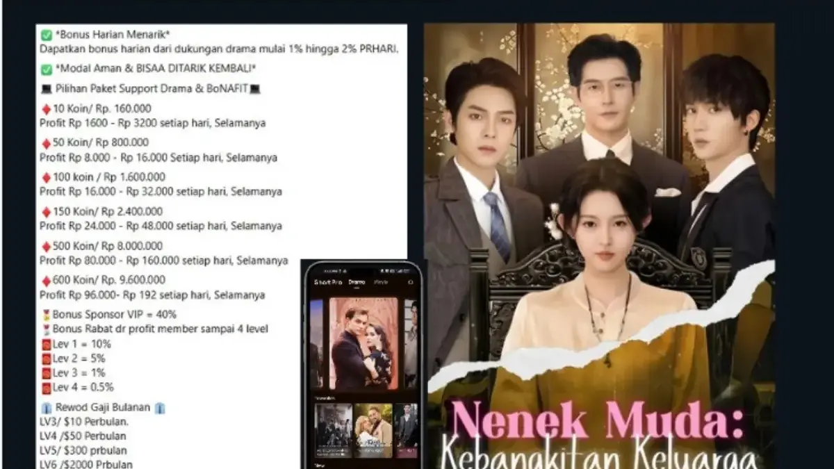 Nonton Drama Pendek di Aplikasi Short Pro, Benarkah Bisa Dapat Dolar Tiap Hari? Aplikasi Short Pro yang memiliki tanda-tanda mirip ponzi