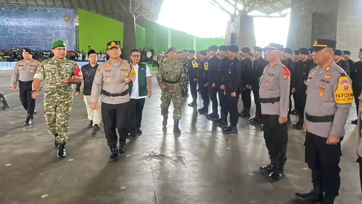 Nataru di Kabupaten Bandung, 1.303 Personel Gabungan  Dikerahkan