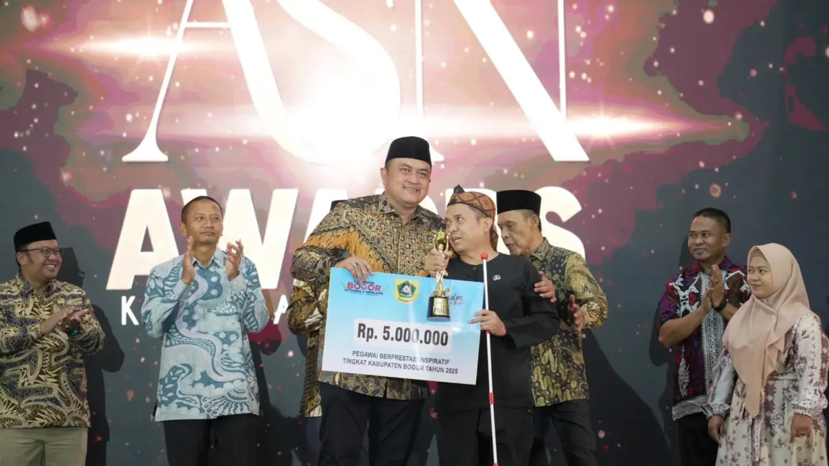 Bupati Bogor Ajak ASN Berlari Kejar Ketertinggalan. Foto Diskominfo