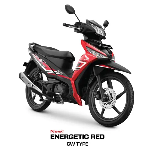 Motor bebek Honda Revo.